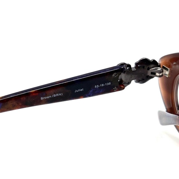 NEW!!! BADGLEY MISCHKA Eyeglasses Juliet BRN Authentic - Picture 8 of 11